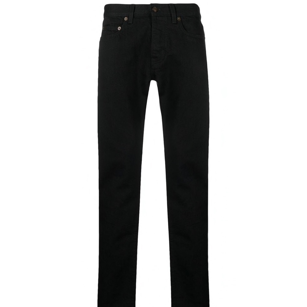 Saint Laurent High waisted Black Denim